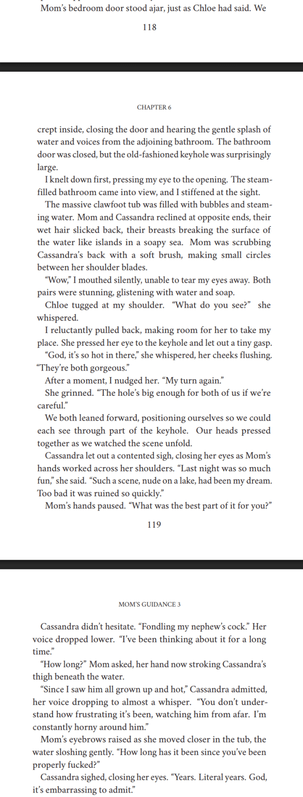 the second snippet text for the ebook Mom's Guidance 3